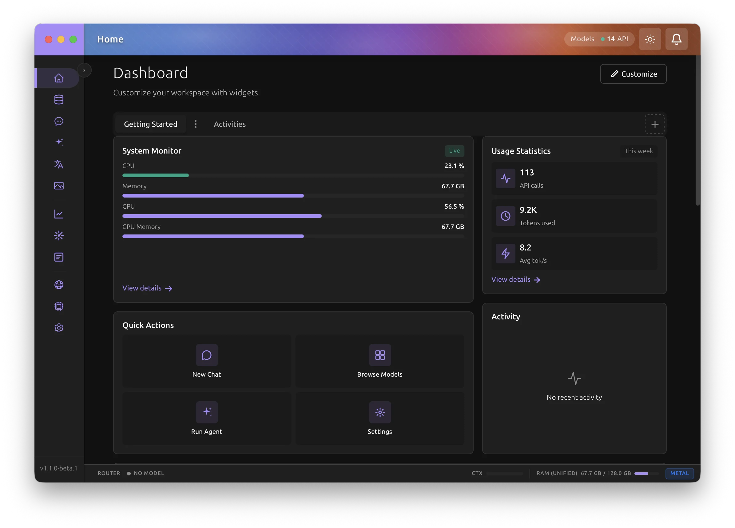 Dashboard