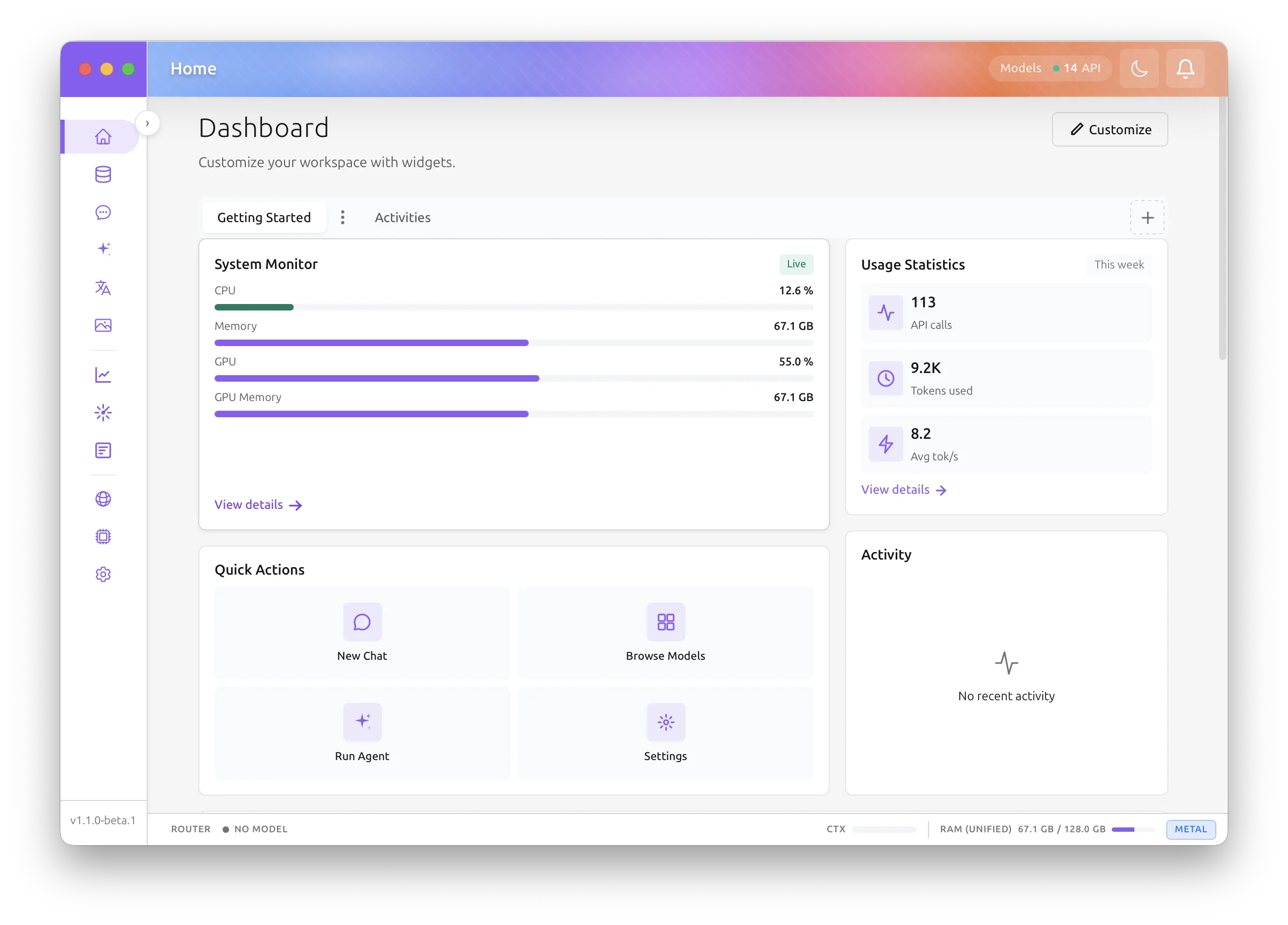 Dashboard