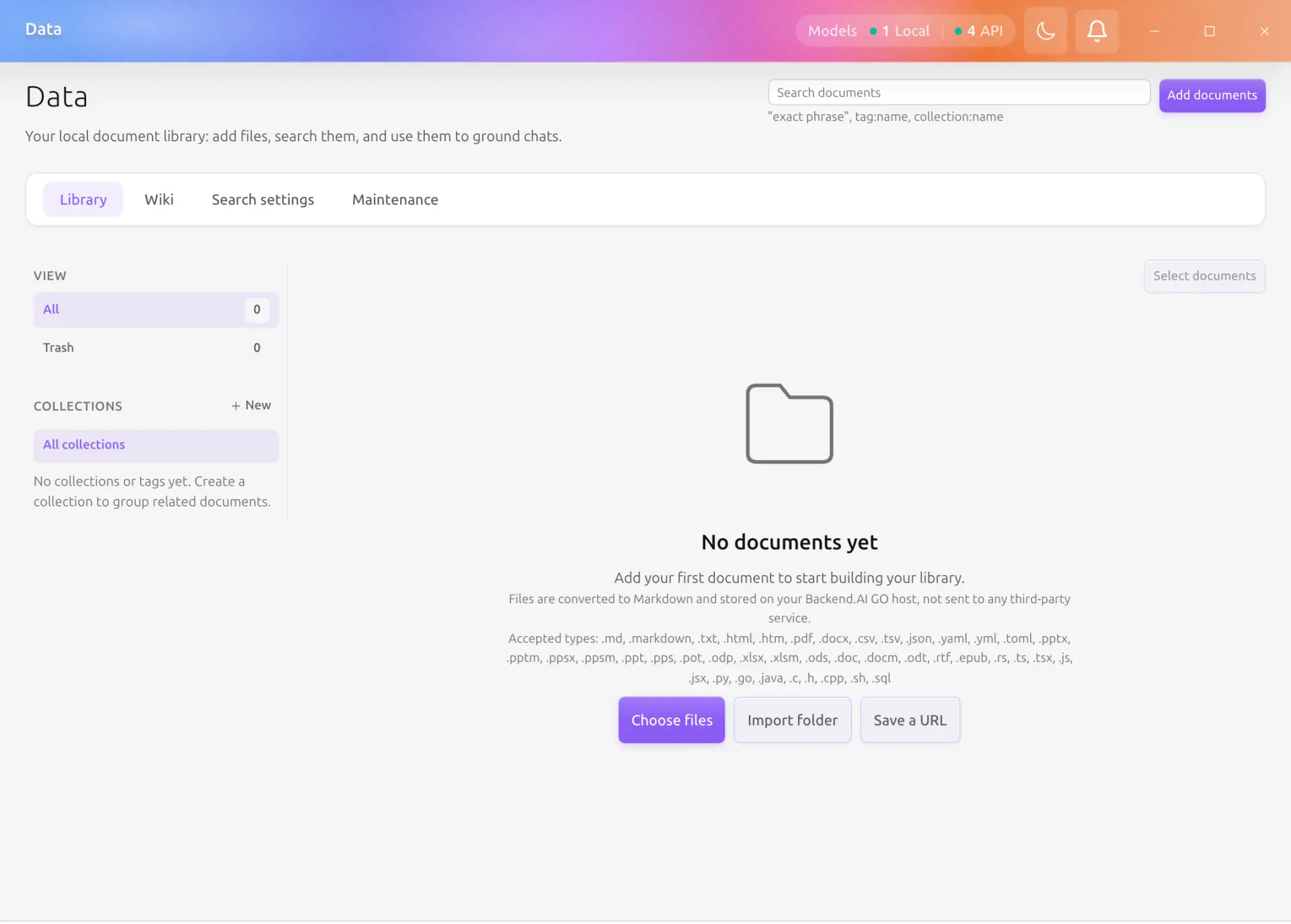 Data Hub library