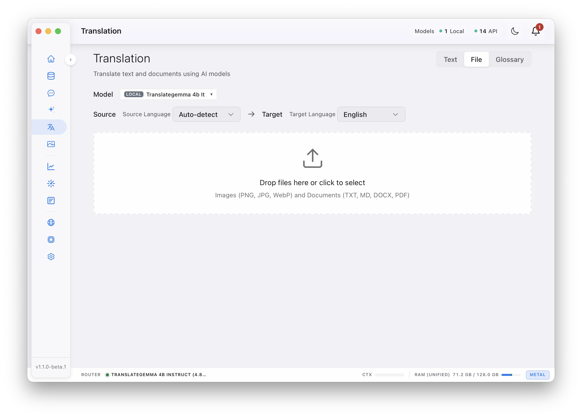 File translation